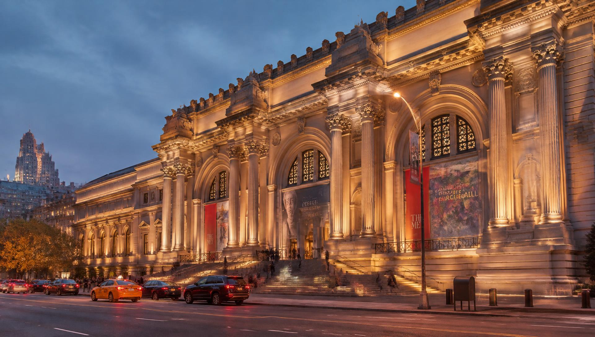 La façade du Metropolitan Museum of Art
